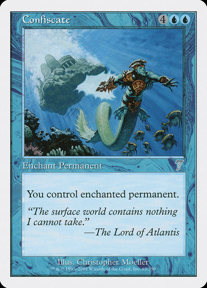 Confiscate [Seventh Edition] Magic: The Gathering