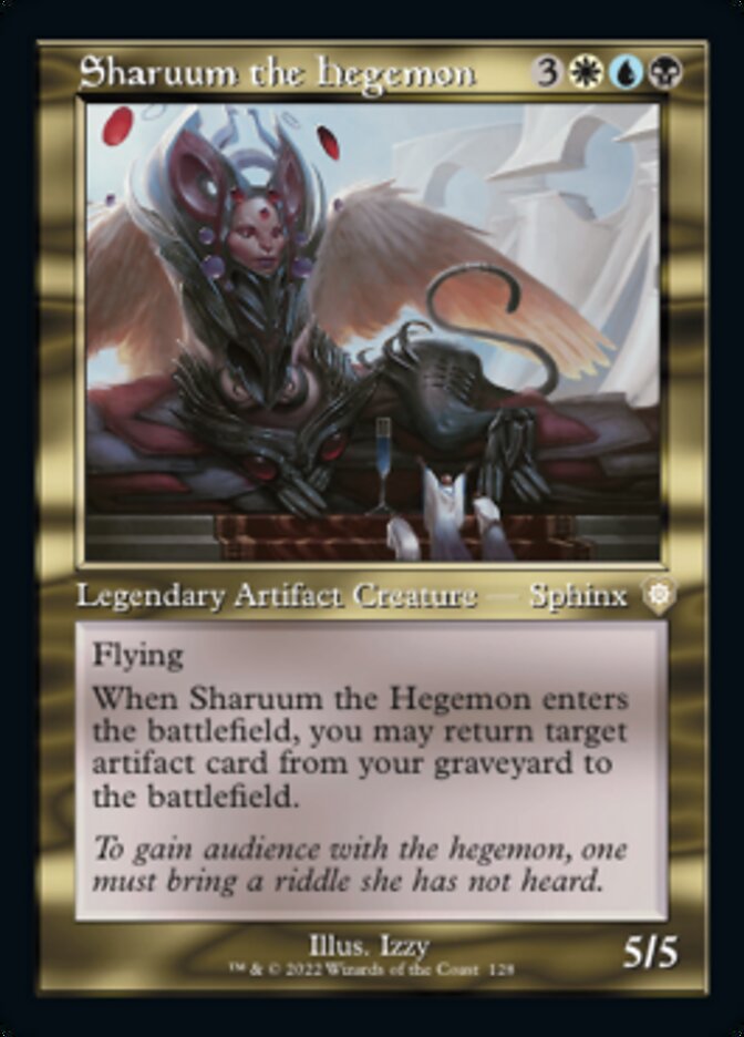 Sharuum the Hegemon (Retro) [The Brothers' War Commander] Magic: The Gathering