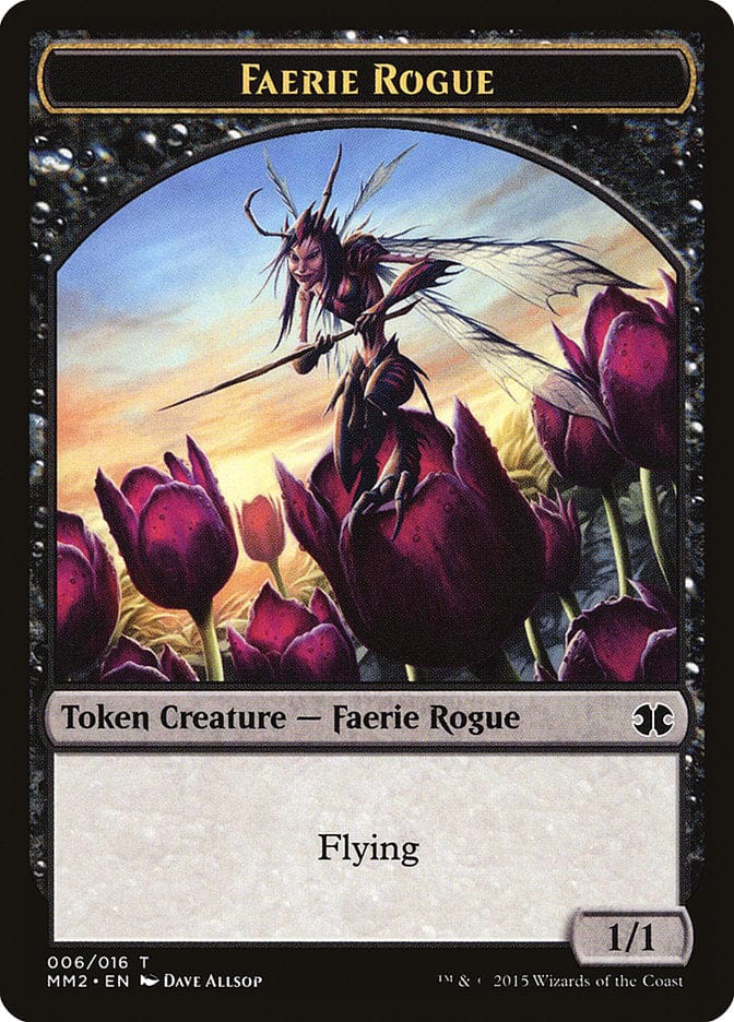 Faerie Rogue Token [Modern Masters 2015 Tokens] Magic: The Gathering