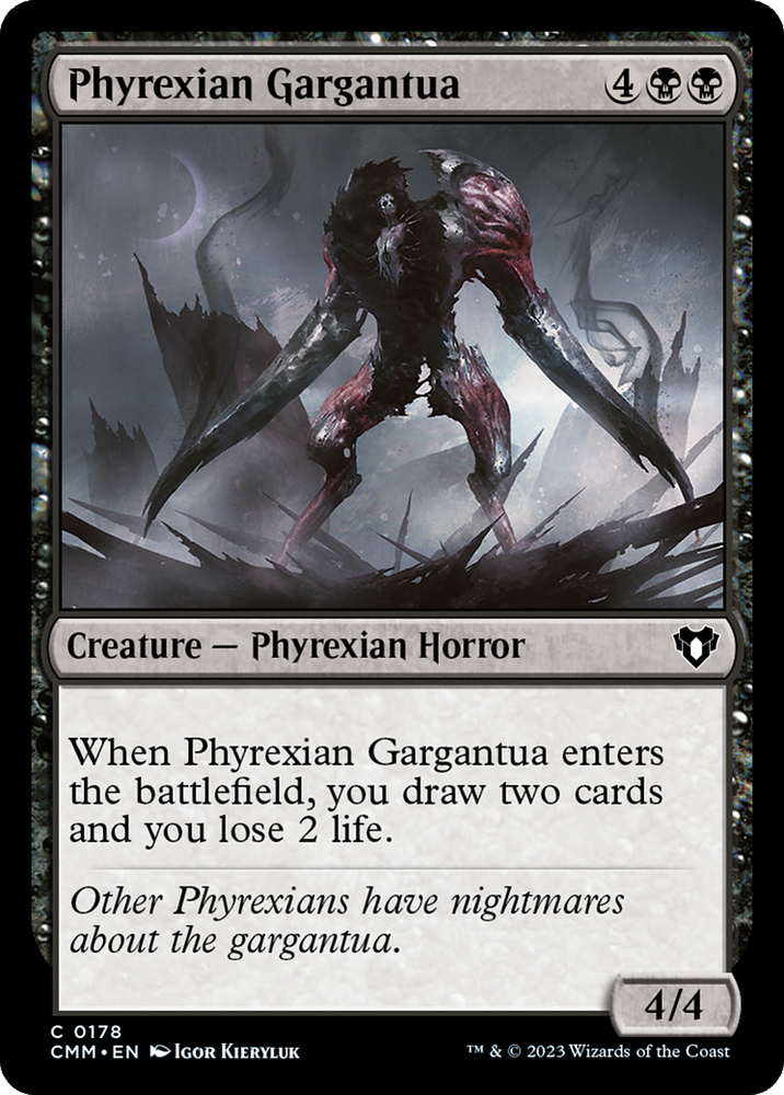 Phyrexian Gargantua [Commander Masters] Magic: The Gathering