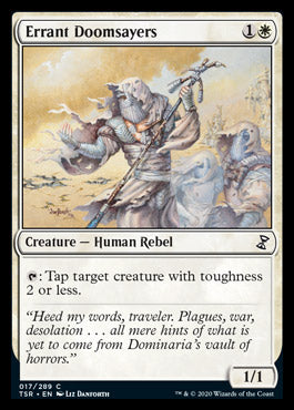 Errant Doomsayers [Time Spiral Remastered] Magic: The Gathering