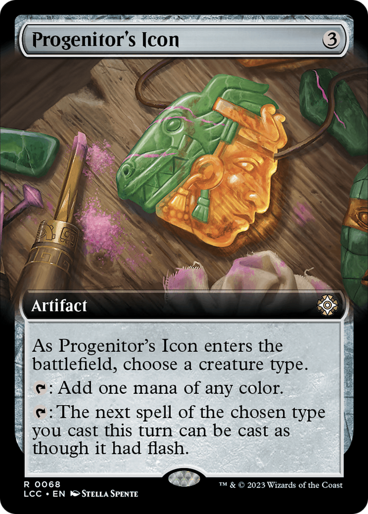 Progenitor's Icon (Extended Art) [The Lost Caverns of Ixalan Commander] Magic: The Gathering