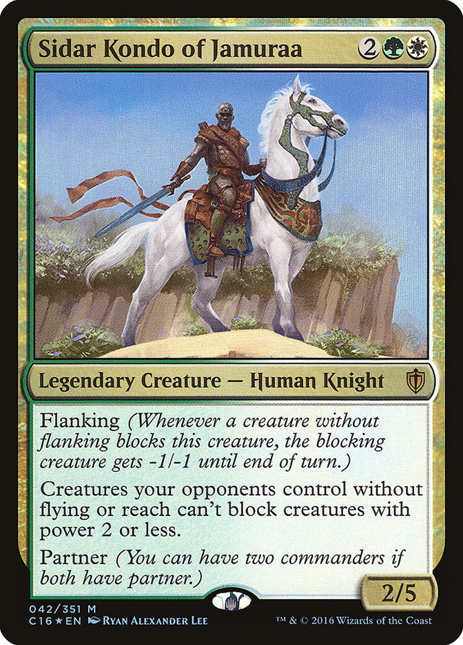 Sidar Kondo of Jamuraa [Commander 2016] Magic: The Gathering