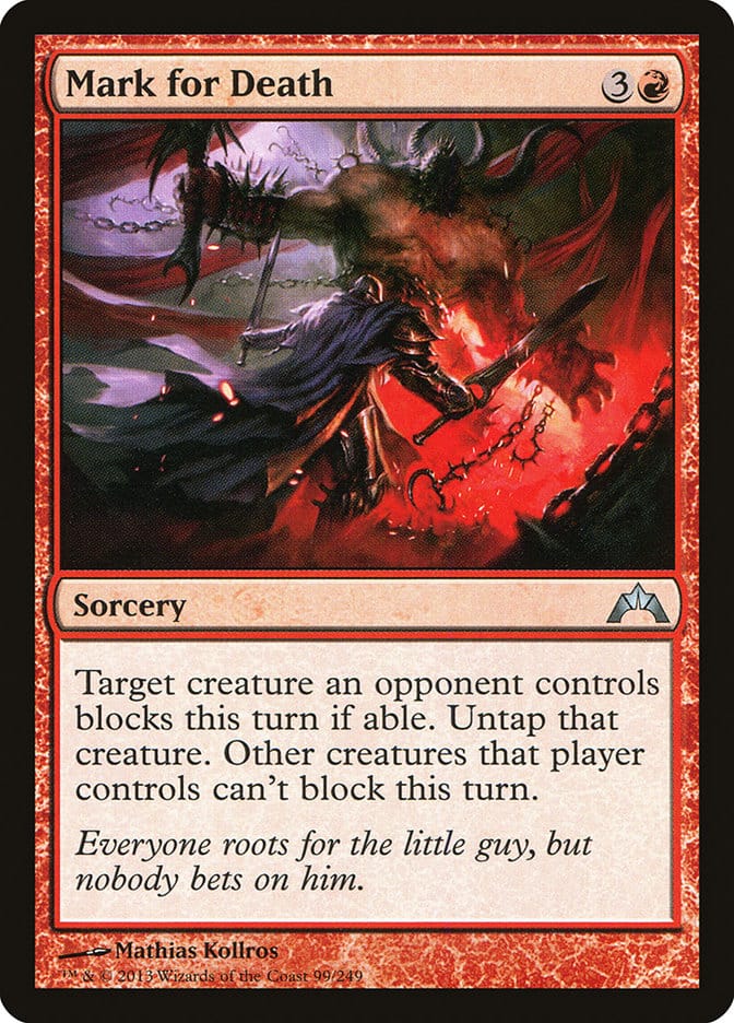 Mark for Death [Gatecrash] Magic: The Gathering