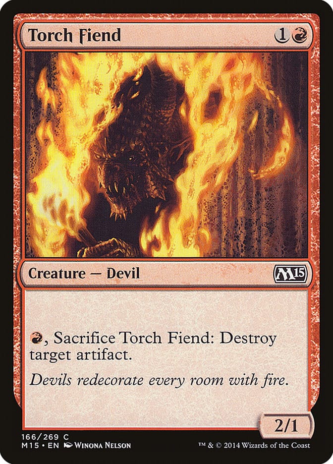Torch Fiend [Magic 2015] Magic: The Gathering