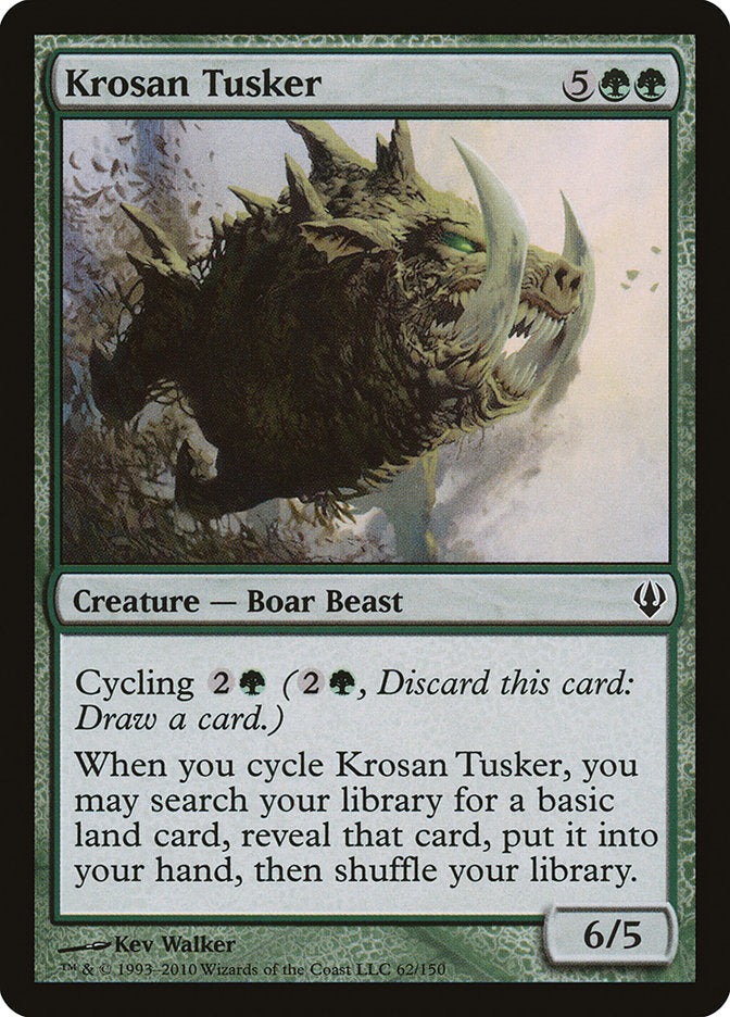 Krosan Tusker [Archenemy] Magic: The Gathering