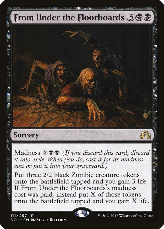 From Under the Floorboards [Shadows over Innistrad] Magic: The Gathering