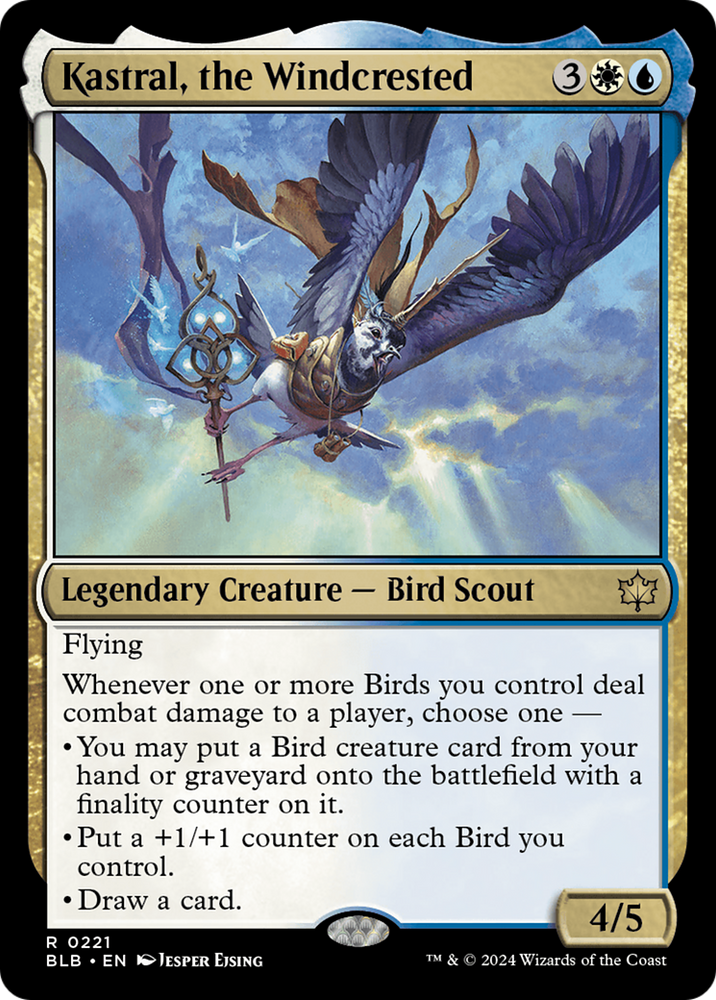 Kastral, the Windcrested [Bloomburrow] Magic: The Gathering