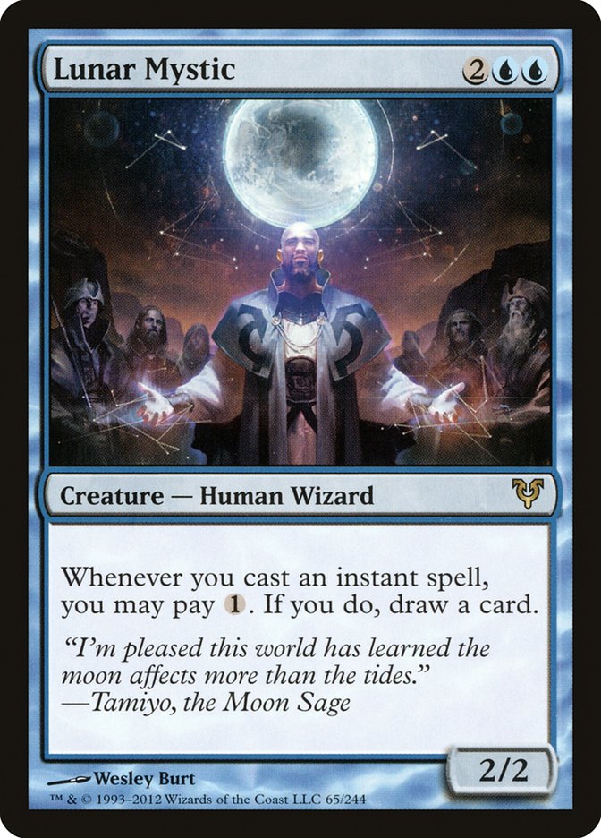 Lunar Mystic [Avacyn Restored] Magic: The Gathering