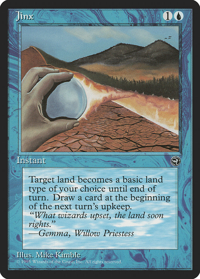 Jinx [Homelands] Magic: The Gathering