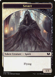 Spirit (022) // Angel Double-Sided Token [Commander 2015 Tokens] Magic: The Gathering