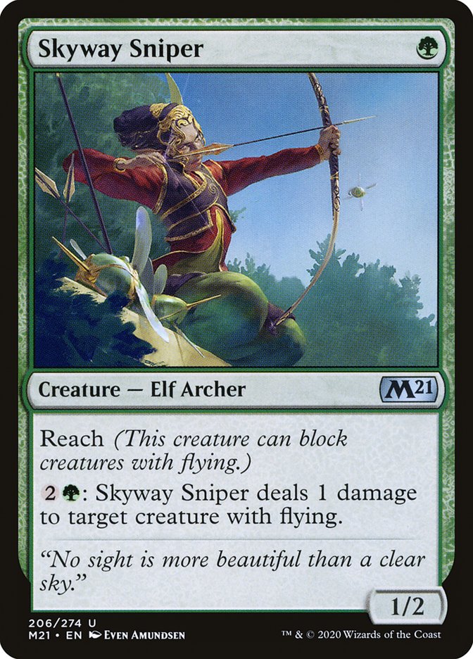 Skyway Sniper [Core Set 2021] Magic: The Gathering