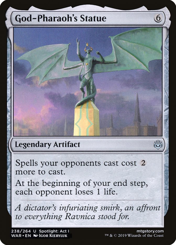 God-Pharaoh's Statue [War of the Spark] Magic: The Gathering