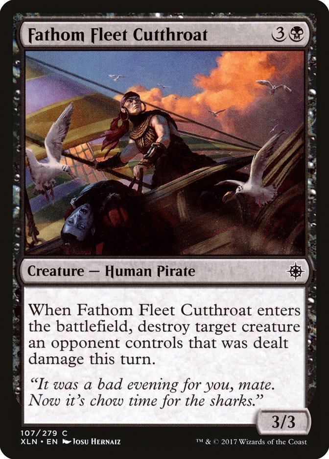 Fathom Fleet Cutthroat [Ixalan] Magic: The Gathering