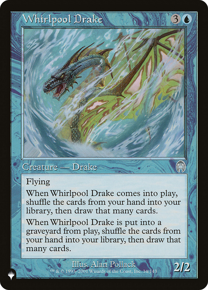 Whirlpool Drake [The List] Magic: The Gathering