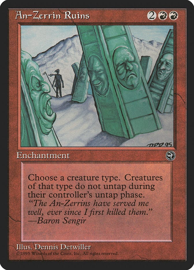 An-Zerrin Ruins [Homelands] Magic: The Gathering