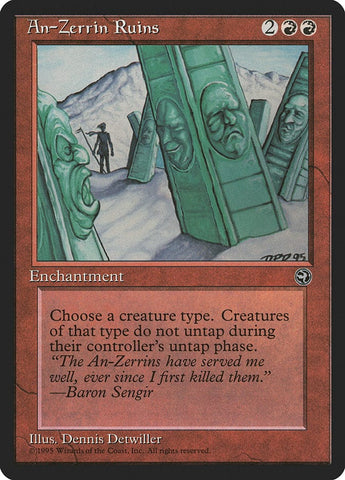 An-Zerrin Ruins [Homelands] Magic: The Gathering