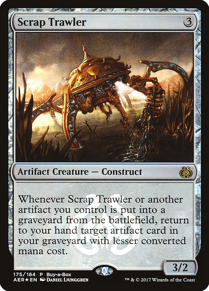 Scrap Trawler (Buy-A-Box) [Aether Revolt Promos] Magic: The Gathering