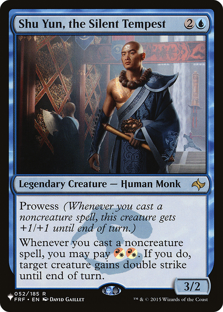 Shu Yun, the Silent Tempest [The List] Magic: The Gathering