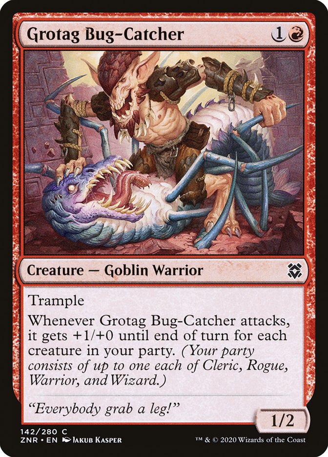 Grotag Bug-Catcher [Zendikar Rising] Magic: The Gathering
