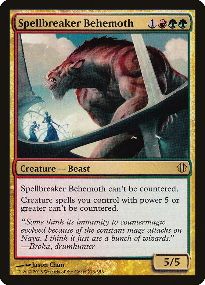 Spellbreaker Behemoth [Commander 2013] Magic: The Gathering