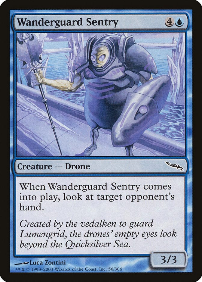 Wanderguard Sentry [Mirrodin] Magic: The Gathering