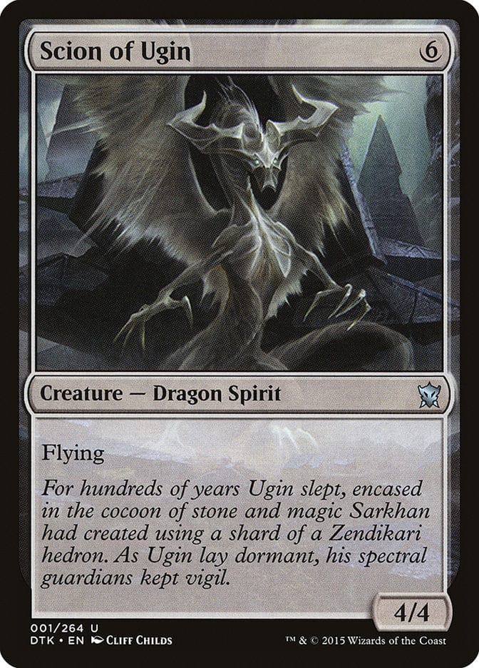 Scion of Ugin [Dragons of Tarkir] Magic: The Gathering