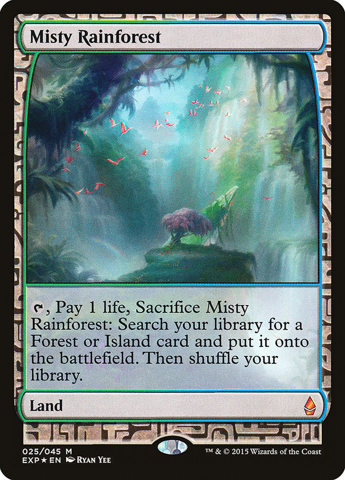 Misty Rainforest [Zendikar Expeditions] Magic: The Gathering