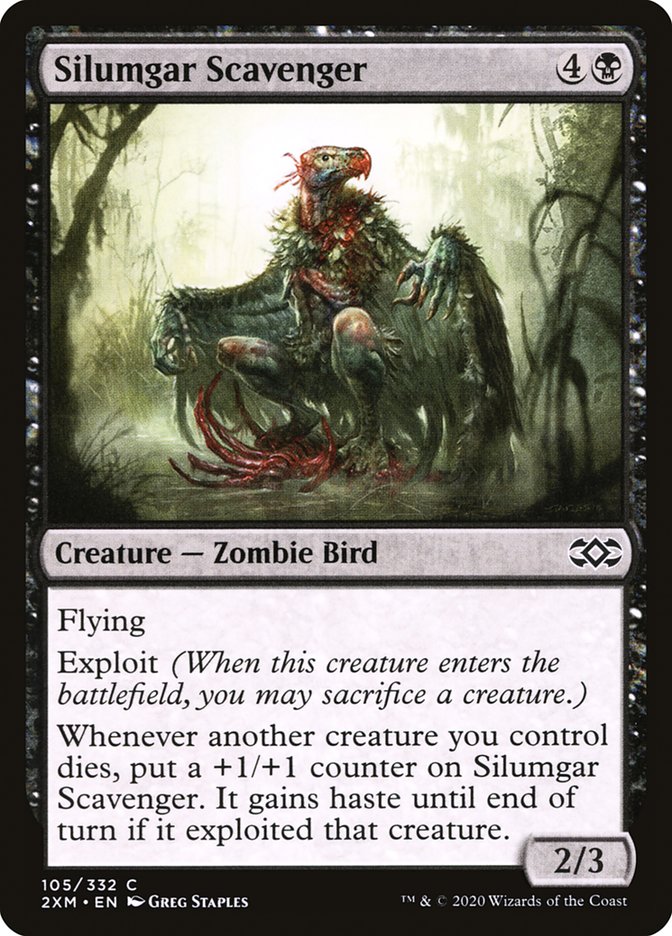 Silumgar Scavenger [Double Masters] Magic: The Gathering