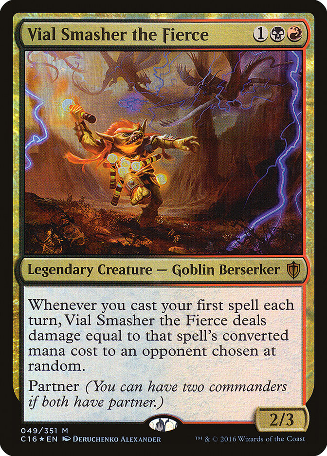 Vial Smasher the Fierce [Commander 2016] Magic: The Gathering