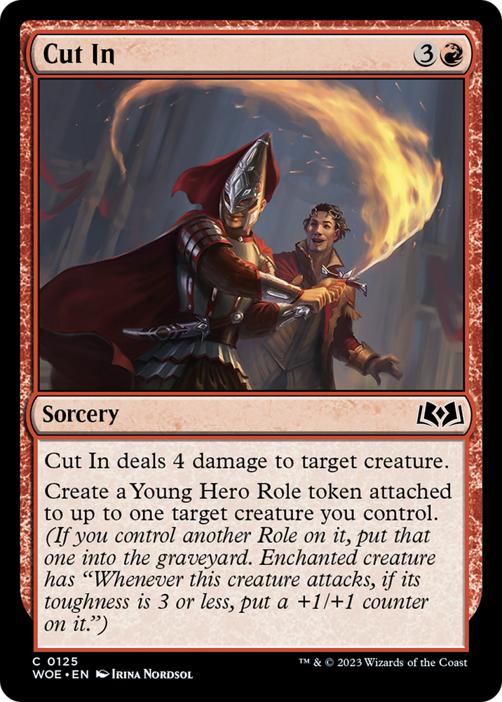 Cut In [Wilds of Eldraine] Magic: The Gathering
