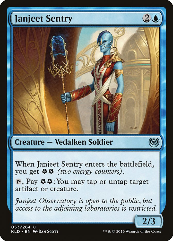 Janjeet Sentry [Kaladesh] Magic: The Gathering