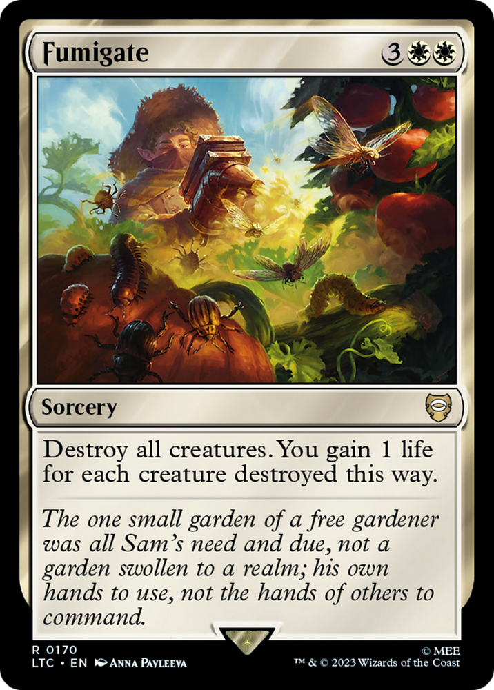 Fumigate [The Lord of the Rings: Tales of Middle-Earth Commander] Magic: The Gathering