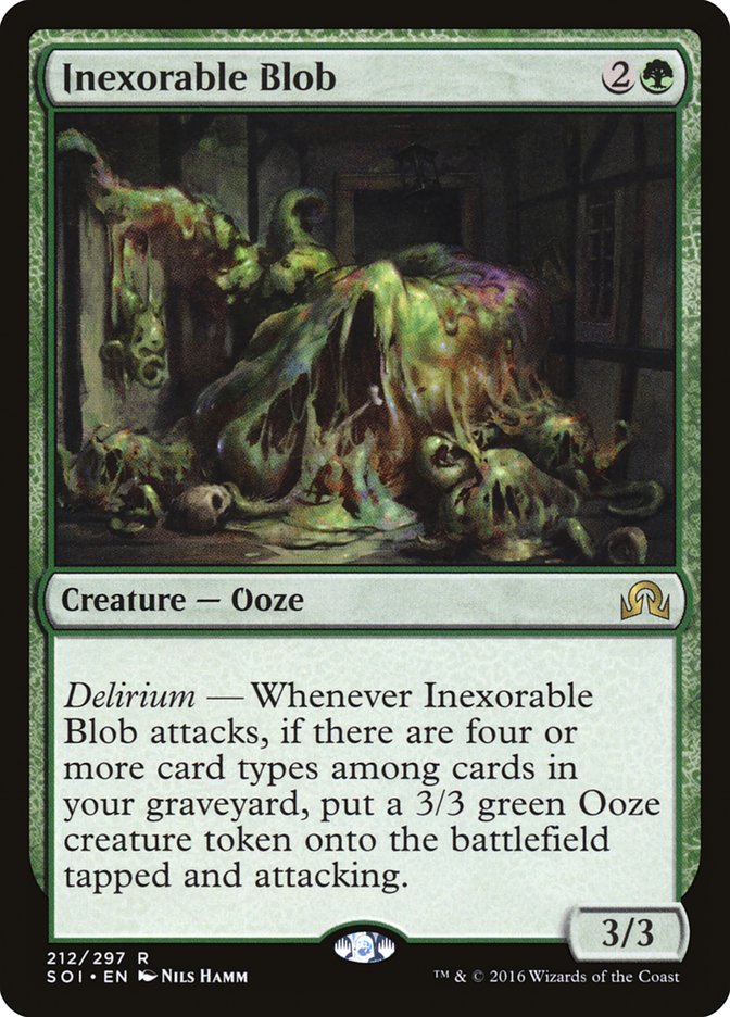 Inexorable Blob [Shadows over Innistrad] Magic: The Gathering