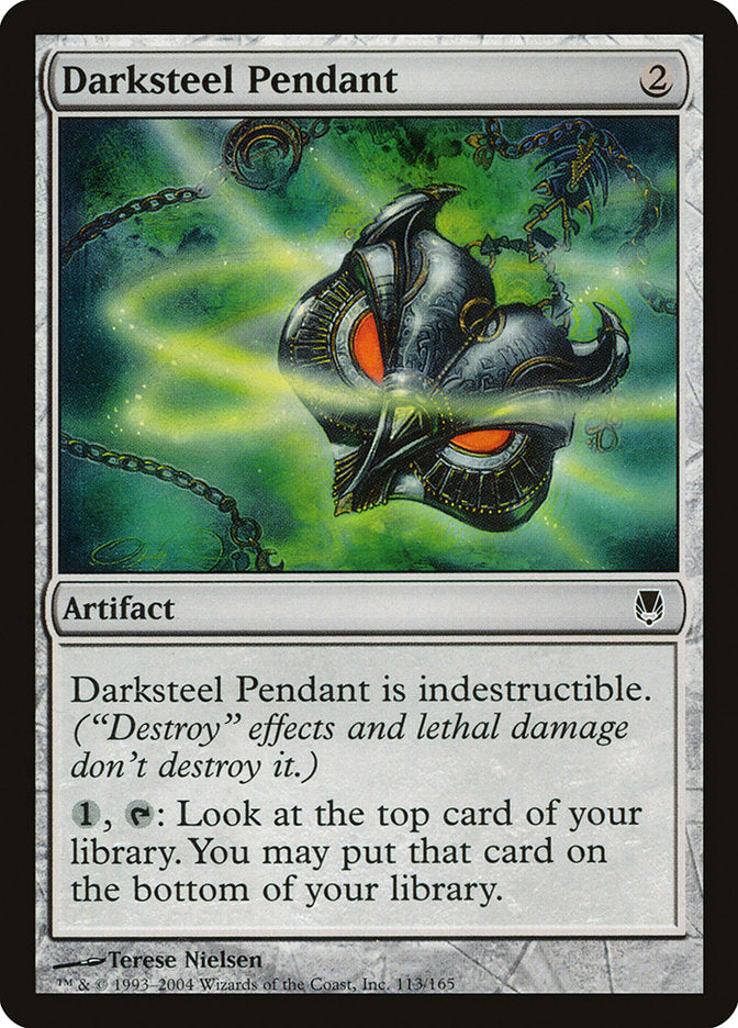 Darksteel Pendant [Darksteel] Magic: The Gathering