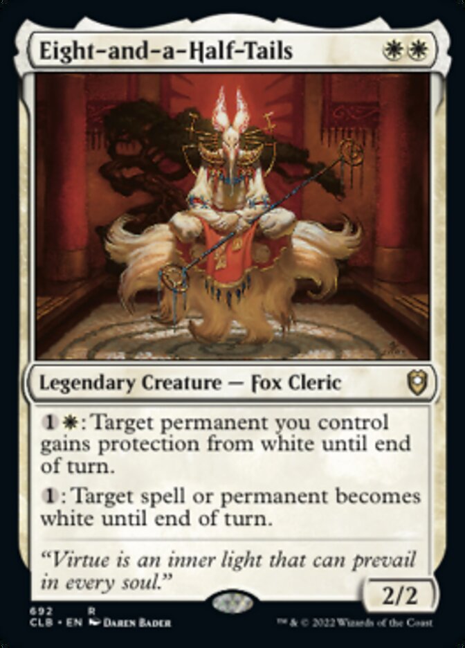 Eight-and-a-Half-Tails [Commander Legends: Battle for Baldur's Gate] Magic: The Gathering
