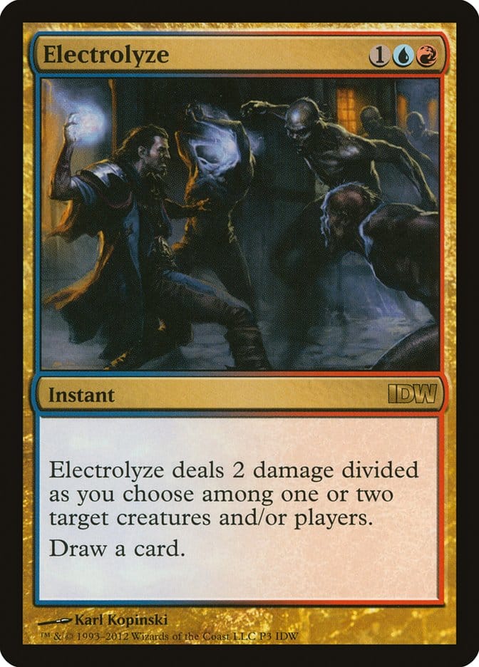 Electrolyze [IDW Comics 2012] Magic: The Gathering