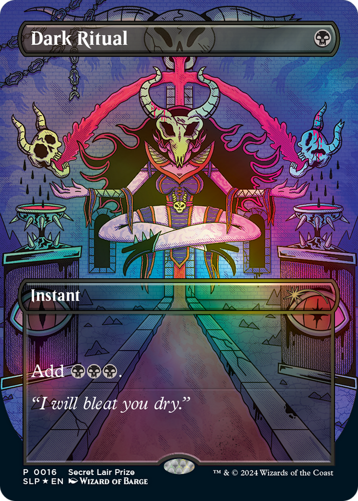 Dark Ritual [Secret Lair Showdown] Magic: The Gathering
