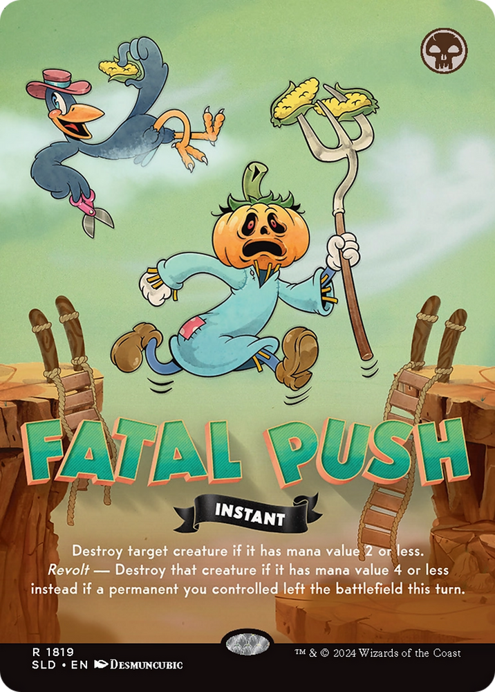 Fatal Push (1819) (Rainbow Foil) [Secret Lair Drop Series] Magic: The Gathering