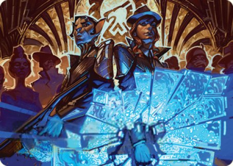 Contractual Safeguard Art Card [Streets of New Capenna Art Series] Magic: The Gathering
