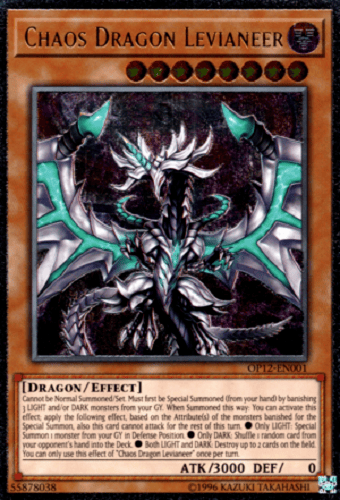 Chaos Dragon Levianeer [OP12-EN001] Ultimate Rare - Yugioh Cards For Your TCG Needs!