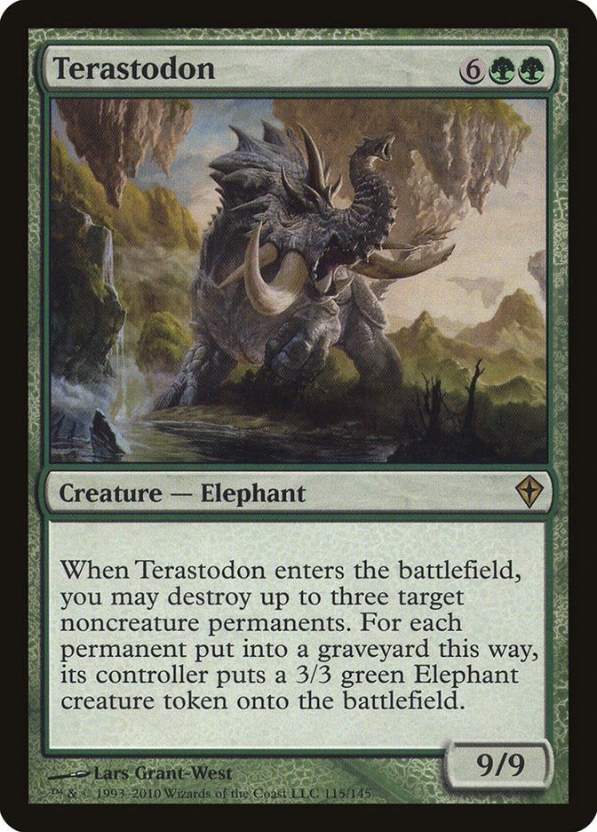 Terastodon [Worldwake] Magic: The Gathering