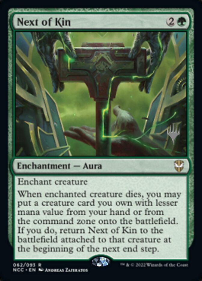 Next of Kin (Promo Pack) [Streets of New Capenna Commander Promos] Magic: The Gathering