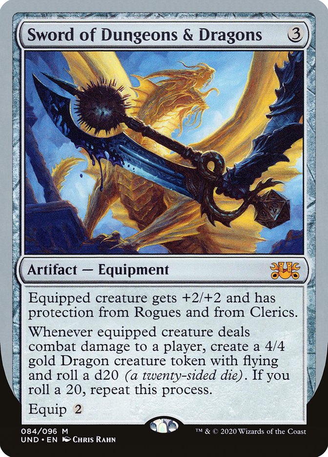 Sword of Dungeons & Dragons [Unsanctioned] Magic: The Gathering