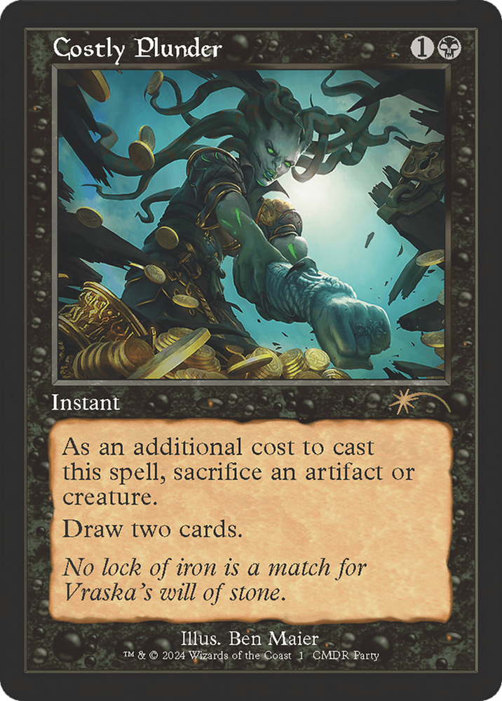 Costly Plunder (Retro) [Wizards Play Network 2024] Magic: The Gathering