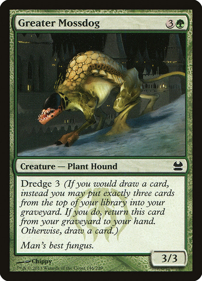 Greater Mossdog [Modern Masters] Magic: The Gathering