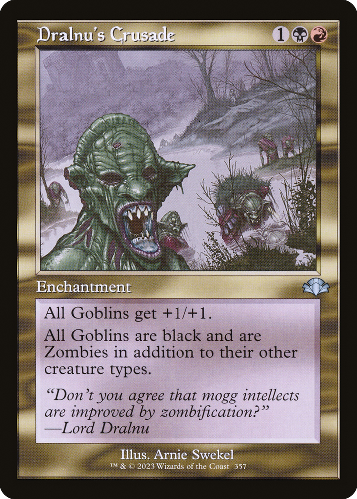 Dralnu's Crusade (Retro) [Dominaria Remastered] Magic: The Gathering