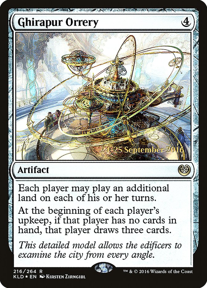 Ghirapur Orrery [Kaladesh Prerelease Promos] Magic: The Gathering