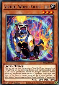Virtual World Xiezhi - Jiji [PHRA-EN012] Common Yu-Gi-Oh!