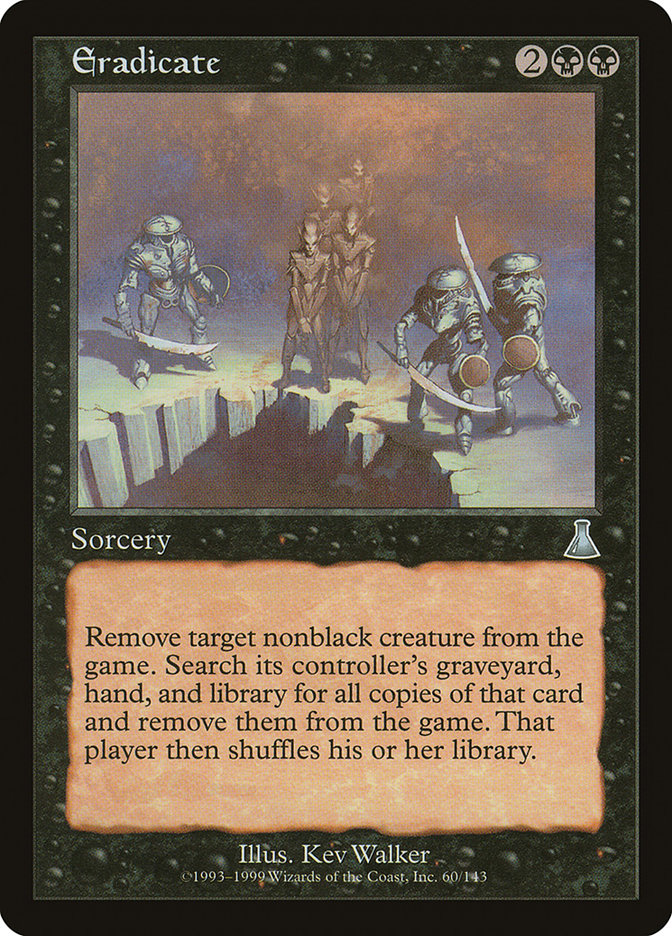 Eradicate [Urza's Destiny] Magic: The Gathering